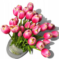 Tulipany silikonowe 5 szt. – jak żywe 40 cm RÓŻ 14