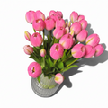 Tulipany silikonowe 5 szt. – jak żywe 40 cm RÓŻ 12